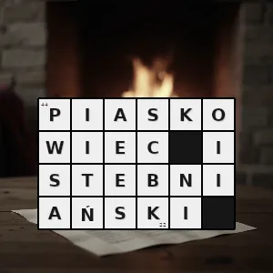 Hasło krzyżówkowe piaskowiec kwarcowy - piaskowiec istebniański – rozwiązanie, synonimy, podpowiedzi i definicje krzyżówkowe